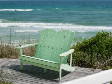 Hagebenk Adirondack 125 cm - Grønn - Hagemøbler & utemiljø - Utesofa - Hagebenk & utebenk