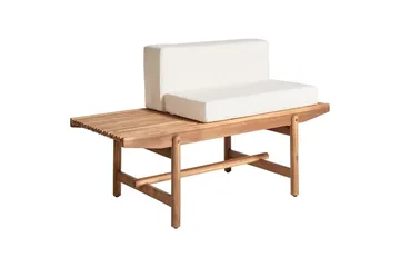 Hagebenk Giaveno - 135x65x84 cm - Hagemøbler & utemiljø - Utesofa - Hagebenk & utebenk