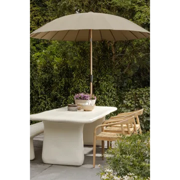 Hagebenk Loggia 227 cm utendørs - Natur - Hagemøbler & utemiljø - Utesofa - Hagebenk & utebenk