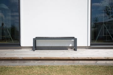 Athena benk utendørs 140 cm svart - Svart - Hagemøbler & utemiljø - Utesofa - Hagebenk & utebenk