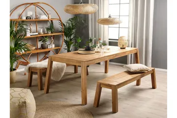 Coteto 3-seters Sittebenk 160 cm - Akasie - Hagemøbler & utemiljø - Utesofa - Hagebenk & utebenk