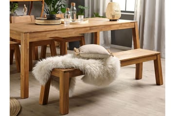 Coteto 3-seters Sittebenk 160 cm - Akasie - Hagemøbler & utemiljø - Utesofa - Hagebenk & utebenk