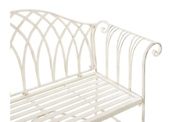 Estadilla Hagebenk - Hvit - Hagemøbler & utemiljø - Utesofa - Hagebenk & utebenk