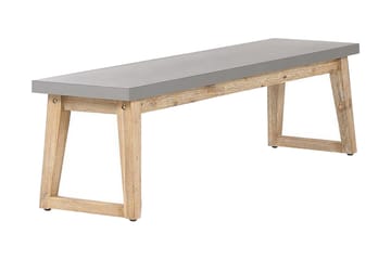 Hagebenk 160 cm grå ORIA - Grå - Hagemøbler & utemiljø - Utesofa - Hagebenk & utebenk