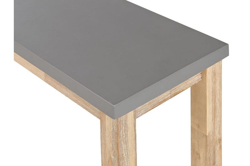 Hagebenk 160 cm grå OSTUNI - Grå - Hagemøbler & utemiljø - Utesofa - Hagebenk & utebenk