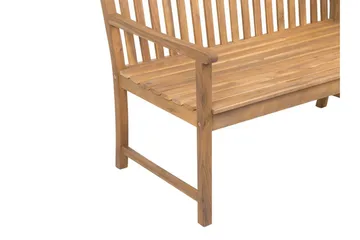 Hagebenk akasietre Lysebrun 180 cm VIVARA - Tre/natur - Hagemøbler & utemiljø - Utesofa - Hagebenk & utebenk