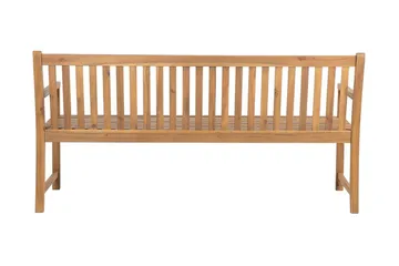 Hagebenk akasietre Lysebrun 180 cm VIVARA - Tre/natur - Hagemøbler & utemiljø - Utesofa - Hagebenk & utebenk