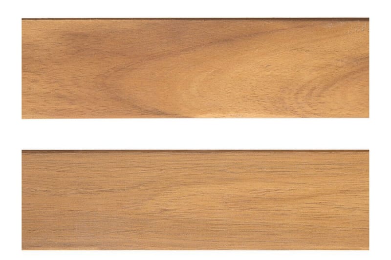 Hagebenk akasietre Lysebrun 180 cm VIVARA - Tre/natur - Hagemøbler & utemiljø - Utesofa - Hagebenk & utebenk