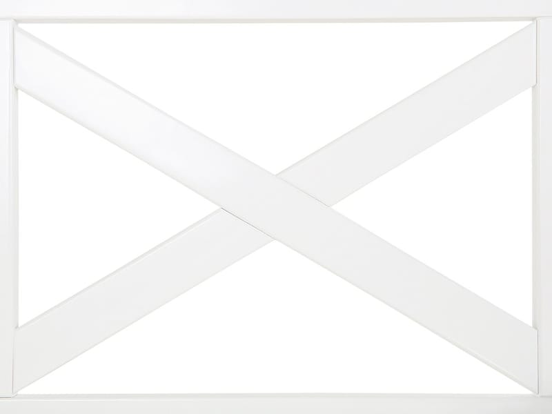 Hagebenk Baltic 121 cm - Hvit - Hagemøbler & utemiljø - Utesofa - Hagebenk & utebenk