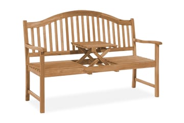 Hagebenk Hilo 150 cm - Tre | Natur - Hagemøbler & utemiljø - Utesofa - Hagebenk & utebenk
