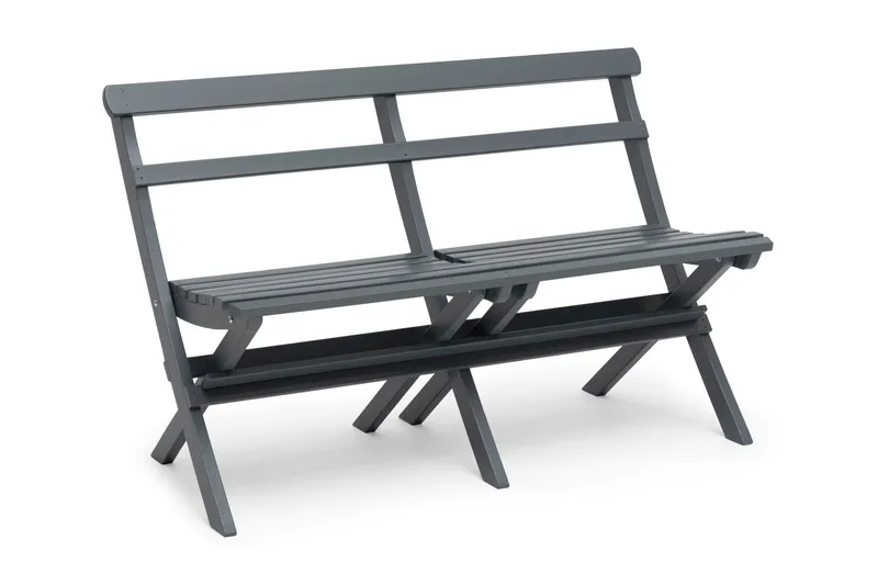 Hillerstorp Torpet Utebenk, Furu/Grå