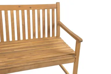 Iazzetta Hagebenk 120 cm - Tre/Natur - Hagemøbler & utemiljø - Utesofa - Hagebenk & utebenk