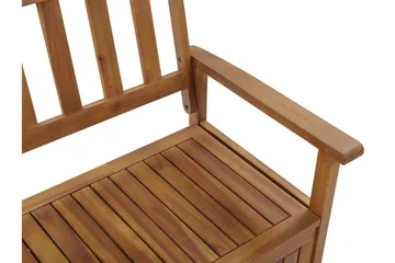 Jaraicejo Hagebenk med Oppbevaring - Brun - Hagemøbler & utemiljø - Utesofa - Hagebenk & utebenk