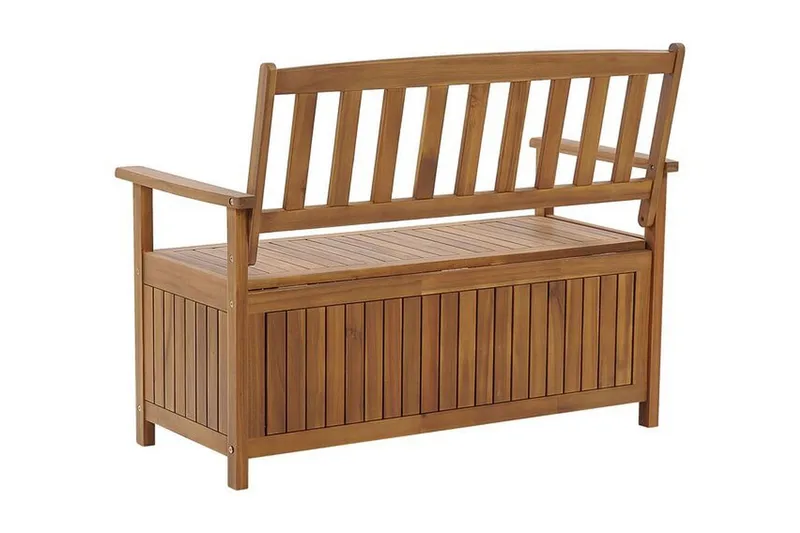 Jaraicejo Hagebenk med Oppbevaring - Brun - Hagemøbler & utemiljø - Utesofa - Hagebenk & utebenk