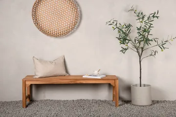 Kenya Benk 150 cm - Brun - Hagemøbler & utemiljø - Utesofa - Hagebenk & utebenk