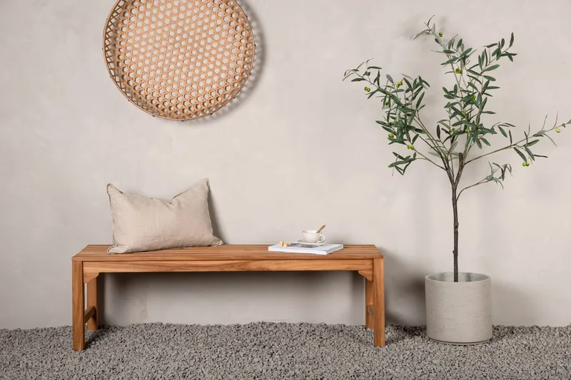 Kenya Benk 150 cm - Brun - Hagemøbler & utemiljø - Utesofa - Hagebenk & utebenk