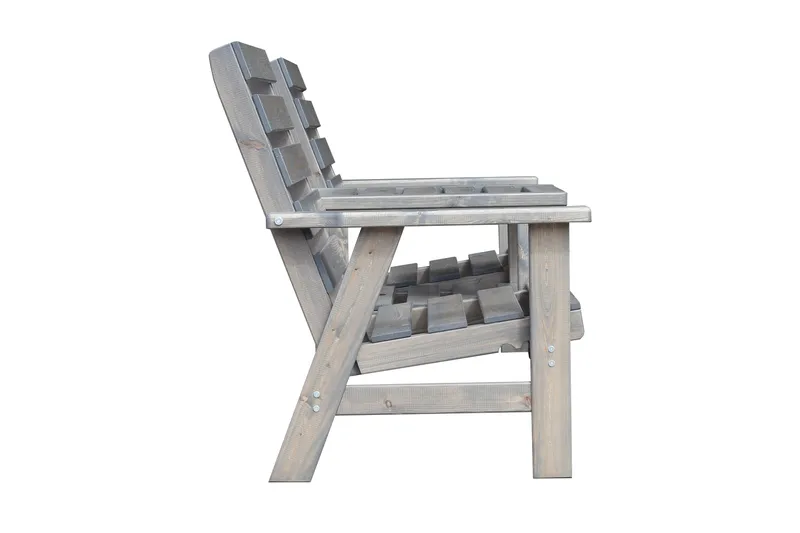 KIngdom Utebenk 177 cm - Grå - Hagemøbler & utemiljø - Utesofa - Hagebenk & utebenk