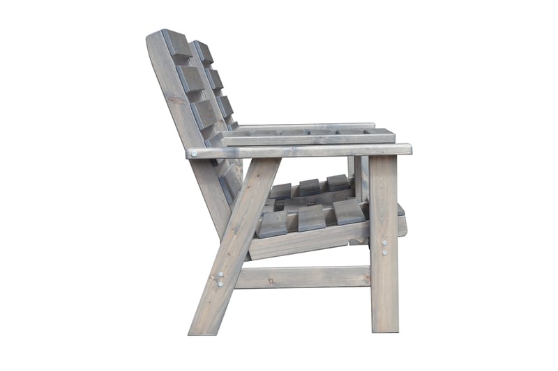 KIngdom Utebenk 177 cm - Grå - Hagemøbler & utemiljø - Utesofa - Hagebenk & utebenk