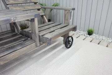 KIngdom Utebenk 177 cm - Grå - Hagemøbler & utemiljø - Utesofa - Hagebenk & utebenk