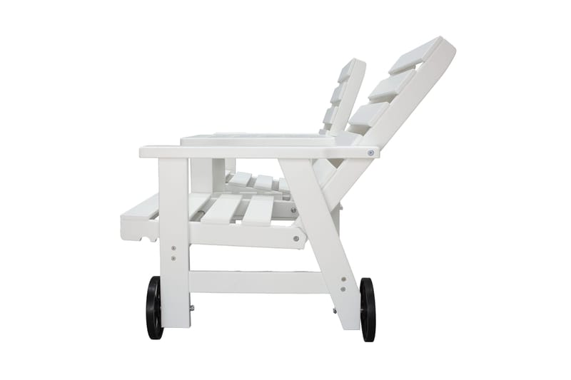 KIngdom Utebenk 177 cm - Hvit - Hagemøbler & utemiljø - Utesofa - Hagebenk & utebenk