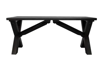 Lietinna Utebenk 100 cm - Svart - Hagemøbler & utemiljø - Utesofa - Hagebenk & utebenk