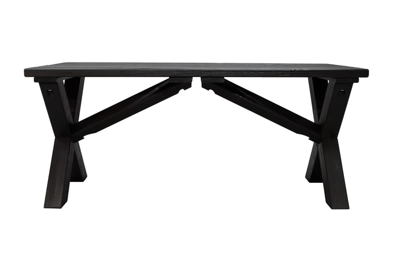 Lietinna Utebenk 100 cm - Svart - Hagemøbler & utemiljø - Utesofa - Hagebenk & utebenk