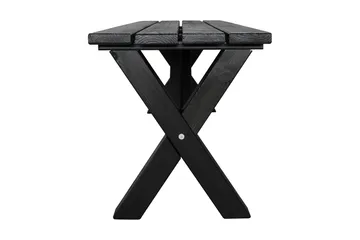 Lietinna Utebenk 140 cm - Svart - Hagemøbler & utemiljø - Utesofa - Hagebenk & utebenk
