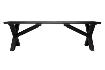 Lietinna Utebenk 140 cm - Svart - Hagemøbler & utemiljø - Utesofa - Hagebenk & utebenk