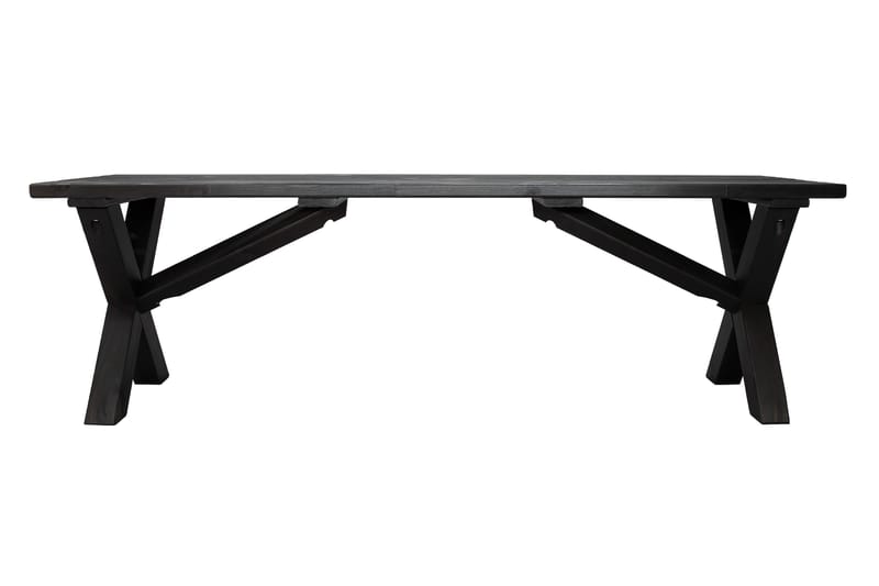 Lietinna Utebenk 140 cm - Svart - Hagemøbler & utemiljø - Utesofa - Hagebenk & utebenk