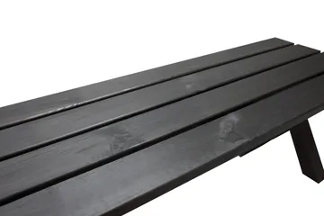 Lietinna Utebenk 140 cm - Svart - Hagemøbler & utemiljø - Utesofa - Hagebenk & utebenk