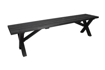 Lietinna Utebenk 180 cm - Svart - Hagemøbler & utemiljø - Utesofa - Hagebenk & utebenk