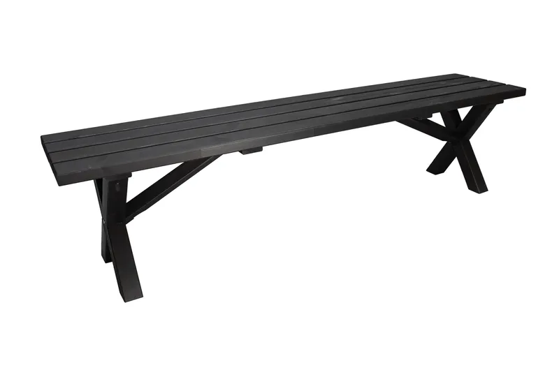 Lietinna Utebenk 180 cm, Svart