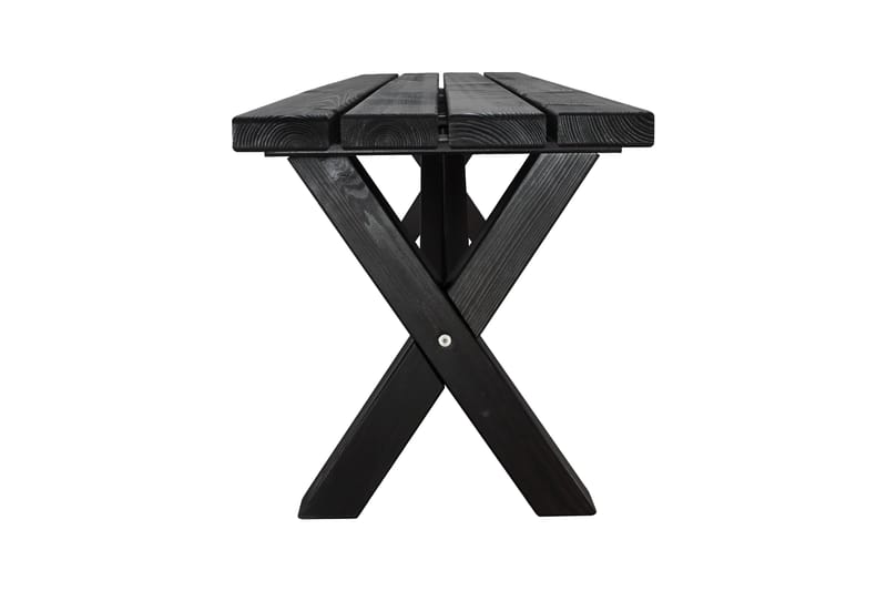 Lietinna Utebenk 180 cm - Svart - Hagemøbler & utemiljø - Utesofa - Hagebenk & utebenk