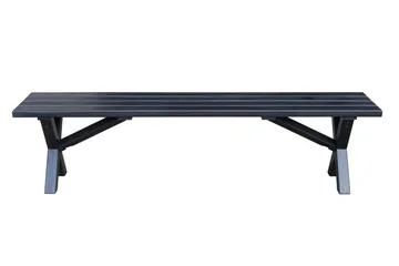 Lietinna Utebenk 180 cm - Svart - Hagemøbler & utemiljø - Utesofa - Hagebenk & utebenk