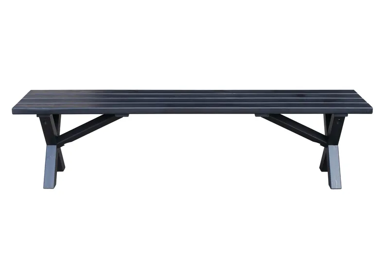 Lietinna Utebenk 180 cm - Svart - Hagemøbler & utemiljø - Utesofa - Hagebenk & utebenk