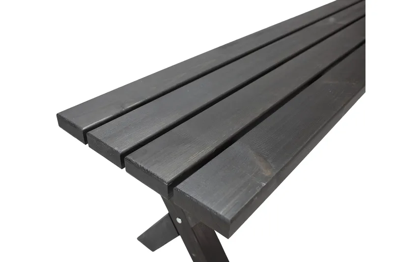 Lietinna Utebenk 180 cm - Svart - Hagemøbler & utemiljø - Utesofa - Hagebenk & utebenk