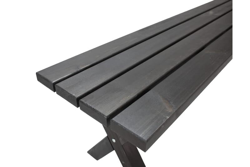 Lietinna Utebenk 180 cm - Svart - Hagemøbler & utemiljø - Utesofa - Hagebenk & utebenk