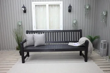 Rimforsa Sofa - Kaffesvart - Hagemøbler & utemiljø - Utesofa - Hagebenk & utebenk