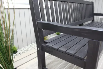 Rimforsa Sofa - Kaffesvart - Hagemøbler & utemiljø - Utesofa - Hagebenk & utebenk