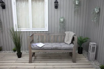 Rosenberg Sofa - Grå - Hagemøbler & utemiljø - Utesofa - Hagebenk & utebenk
