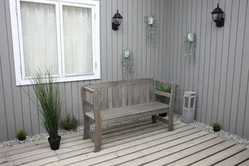Rosenberg Sofa - Grå - Hagemøbler & utemiljø - Utesofa - Hagebenk & utebenk