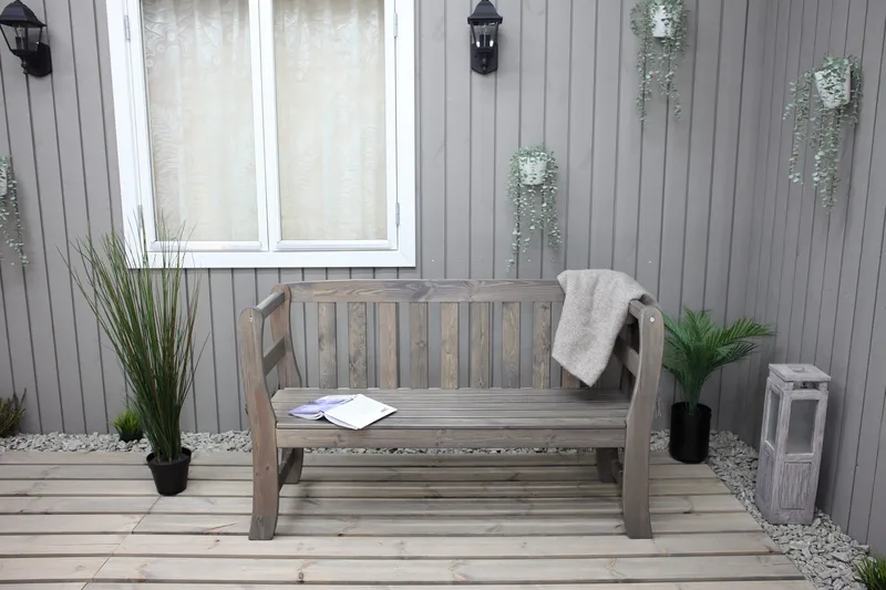 Rosenberg Sofa - Grå - Hagemøbler & utemiljø - Utesofa - Hagebenk & utebenk