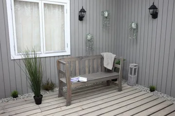 Rosenberg Sofa - Grå - Hagemøbler & utemiljø - Utesofa - Hagebenk & utebenk