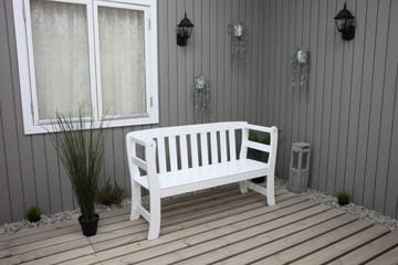 Rosenberg Sofa - Hvit - Hagemøbler & utemiljø - Utesofa - Hagebenk & utebenk