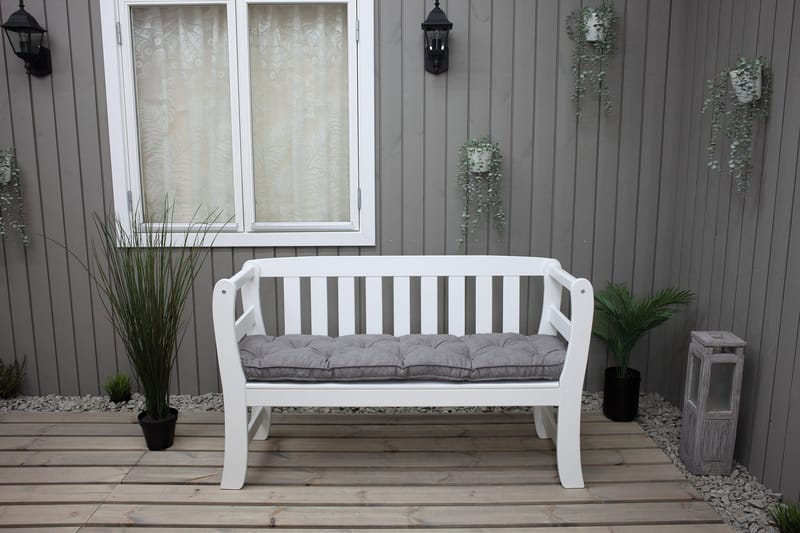 Rosenberg Sofa - Hvit - Hagemøbler & utemiljø - Utesofa - Hagebenk & utebenk