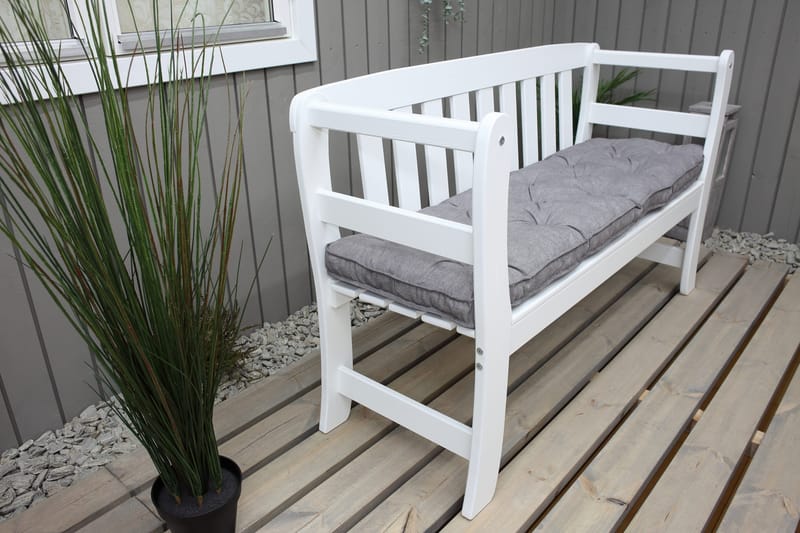 Rosenberg Sofa - Hvit - Hagemøbler & utemiljø - Utesofa - Hagebenk & utebenk