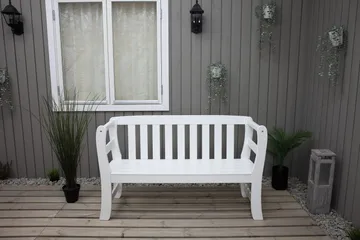 Rosenberg Sofa - Hvit - Hagemøbler & utemiljø - Utesofa - Hagebenk & utebenk