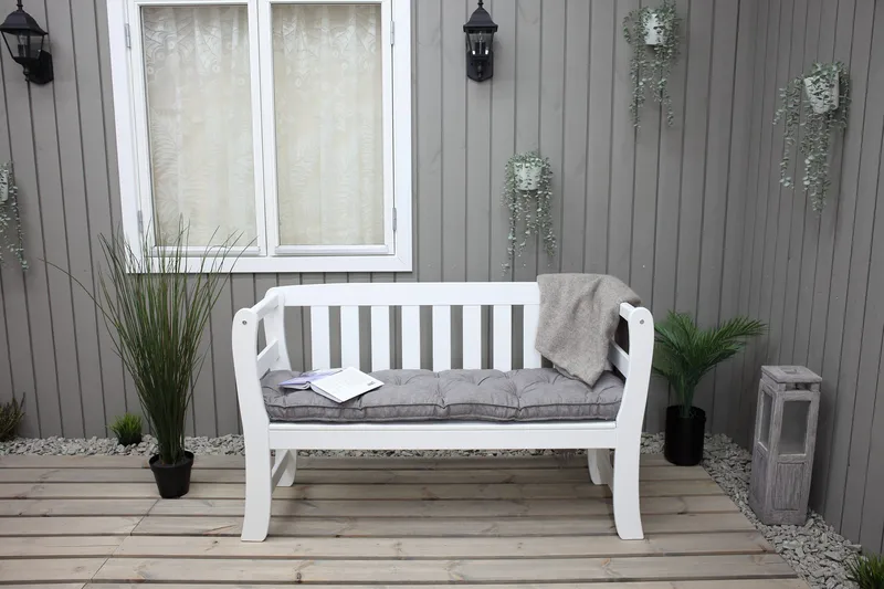 Rosenberg Sofa - Hvit - Hagemøbler & utemiljø - Utesofa - Hagebenk & utebenk