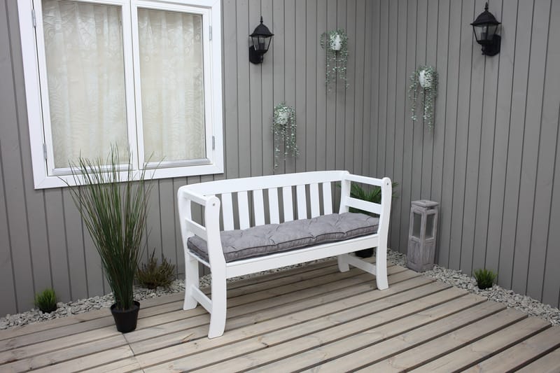 Rosenberg Sofa - Hvit - Hagemøbler & utemiljø - Utesofa - Hagebenk & utebenk