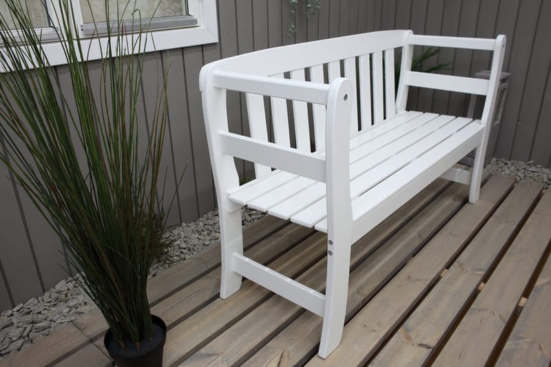 Rosenberg Sofa - Hvit - Hagemøbler & utemiljø - Utesofa - Hagebenk & utebenk